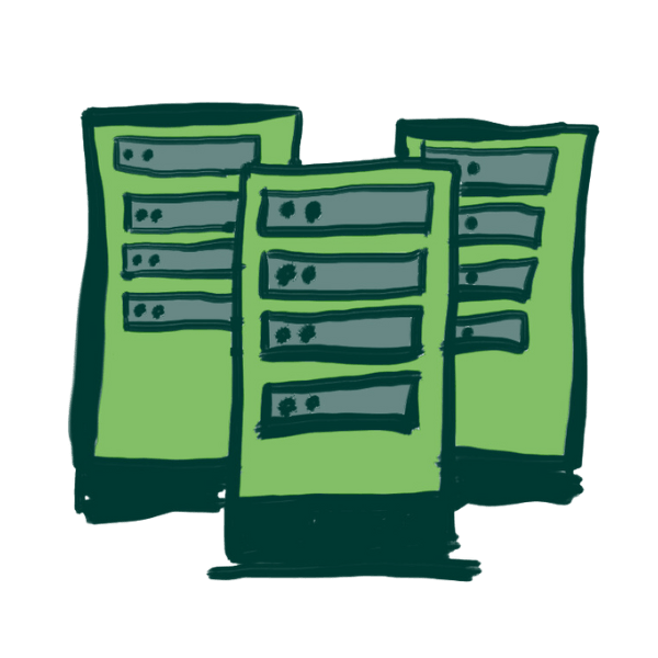 Icon Rack, Serverraum